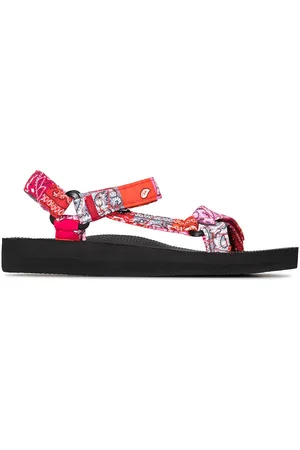 Arizona Love Trekky bandana-print sandals