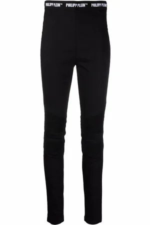 Philipp Plein Logo-waistband jeggings