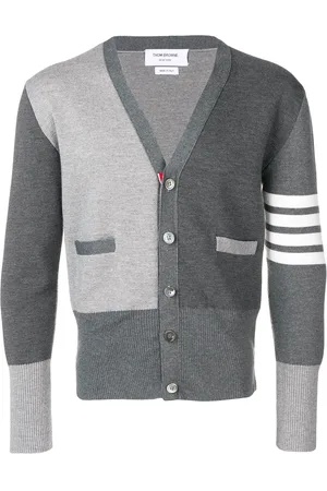 Thom Browne Fun-Mix merino cardigan