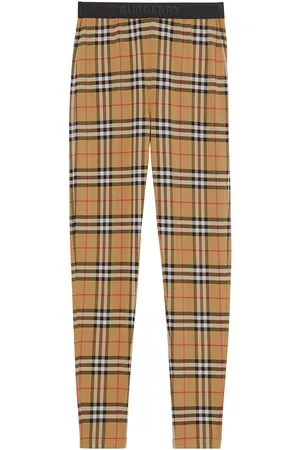 Burberry Vintage check logo leggings