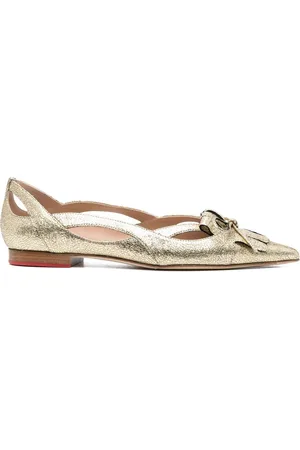 Scarosso Pointed toe ballerina pumps
