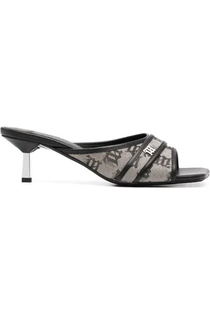 MISBHV 70mm monogram open-toe mules