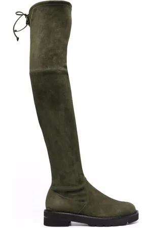 Stuart Weitzman Lowland Lift suede boots