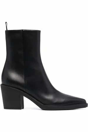 Gianvito Rossi Dylan leather ankle boots