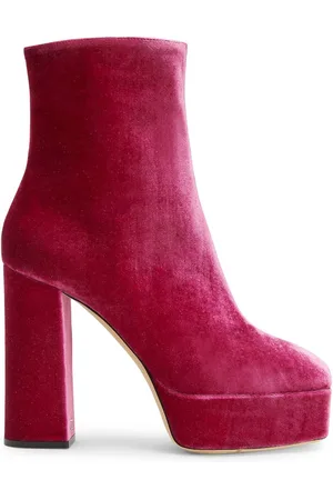 Giuseppe Zanotti Morgana Leo velvet ankle boots