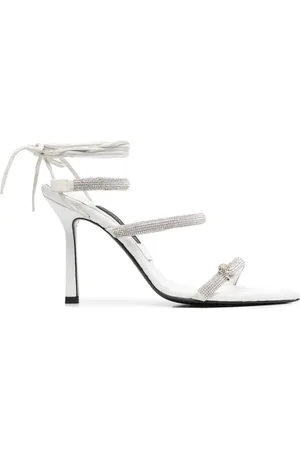 Philipp Plein Crystal-embellished 105mm strappy sandals