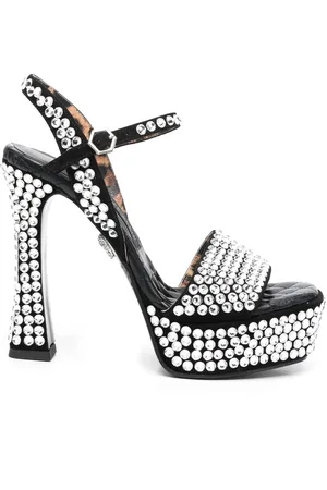 Philipp Plein Strass crystal-embellished 140mm sandals