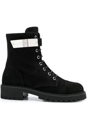 Giuseppe Zanotti Suede lace-up boots