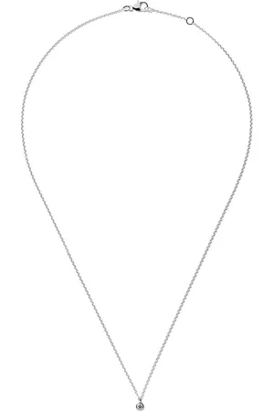 De Beers 18kt white gold Clea diamond pendant necklace