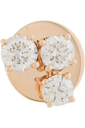 ALINKA 18kt rose EVA diamond stud