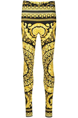 VERSACE Barocco-print leggings