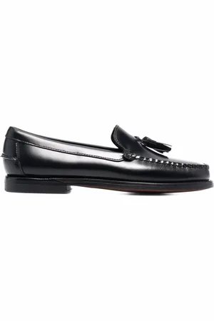 SEBAGO Tassel-detail leather loafers