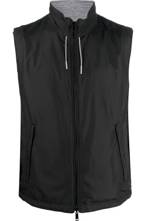 Ermenegildo Zegna Reversible cashmere gilet