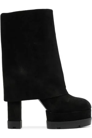 Casadei Knee-length suede boots
