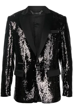 Philipp Plein Sequin single-breasted blazer