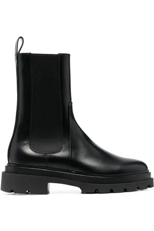 santoni Elasticated side-panel Chelsea boots
