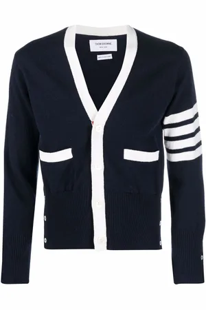 Thom Browne 4-Bar cashmere cardigan
