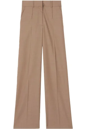 Burberry Wide-leg wool trousers