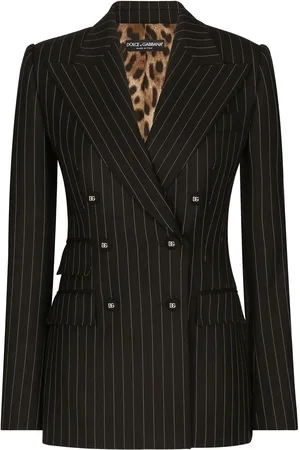Dolce & Gabbana Striped double-breasted blazer