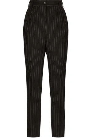 Dolce & Gabbana Pinstriped twill trousers