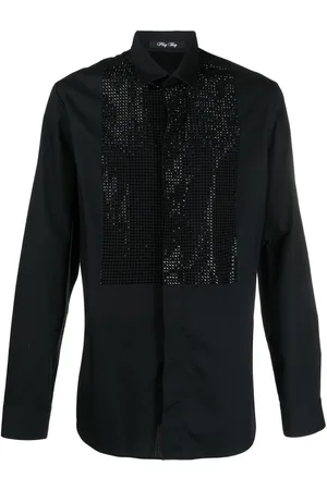 Philipp Plein Sartorial stud-embellished shirt