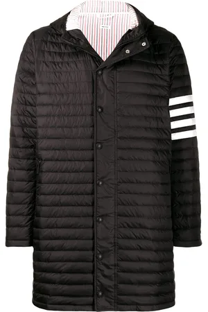 Thom Browne 4-bar padded coat