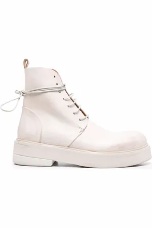 MARSÈLL Lace-up leather ankle boots