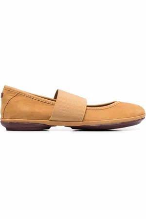 Camper Nina suede ballerina shoes