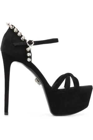 Philipp Plein Stud-embellished platform sandals