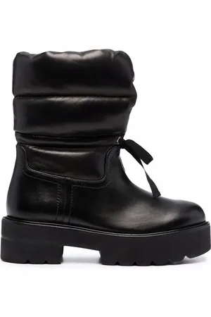 Stuart Weitzman Quilted panelled ankle boots