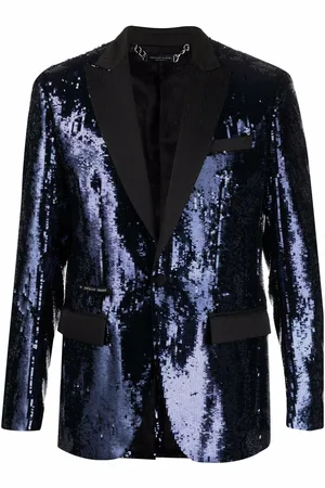 Philipp Plein Embellished single-breasted blazer