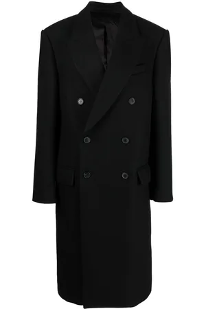 WARDROBE.NYC X Hailey Bieber virgin wool coat