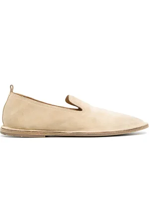 MARSÈLL Strasacco round-toe suede loafers