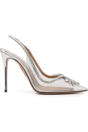 Aquazzura Seduction Crystal 105mm pumps