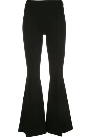 ROSETTA GETTY Pintuck flared trousers