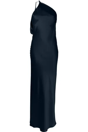 Michelle Mason Single-shoulder maxi dress