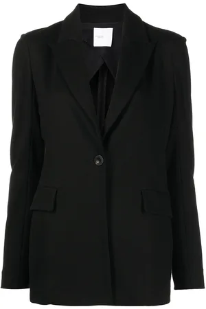 ROSETTA GETTY Single-breasted cotton blazer
