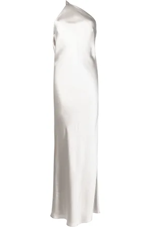 Michelle Mason Single-shoulder maxi dress