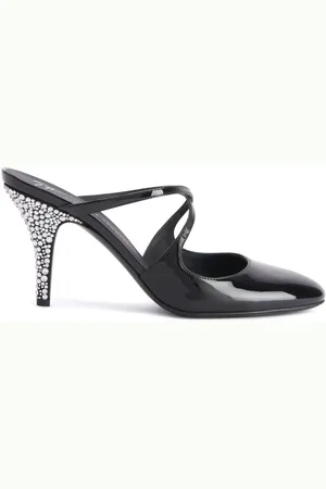 Giuseppe Zanotti Marthe crystal 85mm mules