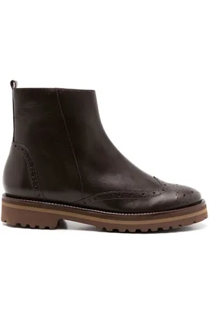 Sarah Chofakian Express brogue ankle boots