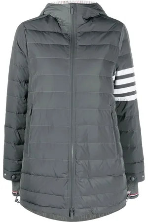 Thom Browne 4-Bar hooded ski jacket