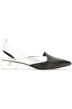 Studio Chofakian Leather heeled pumps