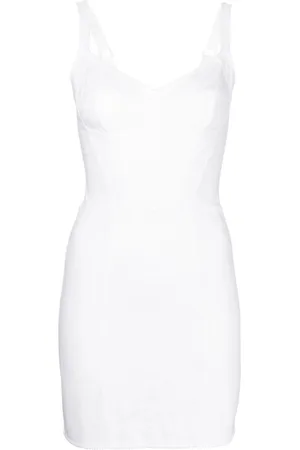 Dolce & Gabbana Lace-panelling bustier dress