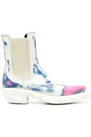 Camper Distressed-effect ankle boots