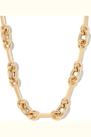 Lauren Rubinski 14kt yellow mixed-chain necklace