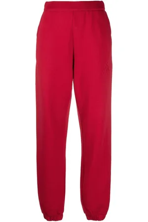 The Attico Logo print track pants