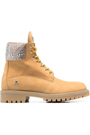 Philipp Plein The Hunter crystal embellished ankle boots