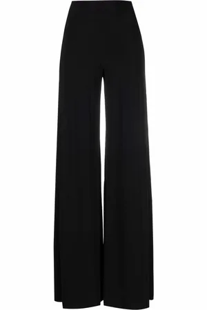 Norma Kamali High-waisted wide-leg trousers