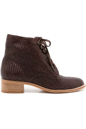 Sarah Chofakian Tresse ankle boots