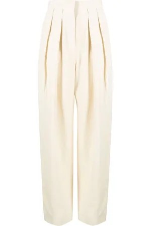 Stella McCartney High-waisted pleated trousers